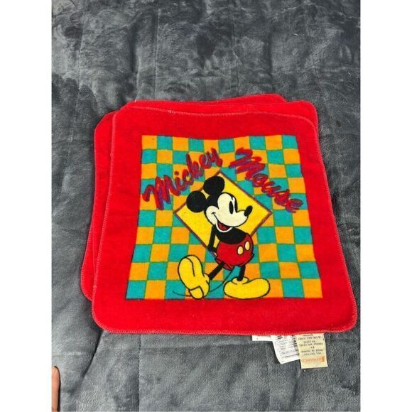 Vintage Disney, Mickey Mouse, hand towels, set‎ of 4￼ - Picture 1 of 6
